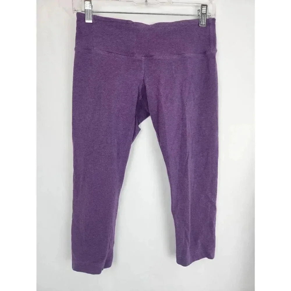 Lululemon Leggings Purple Low Rise Size 6.